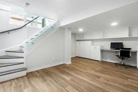 Basement construction and conversion works.