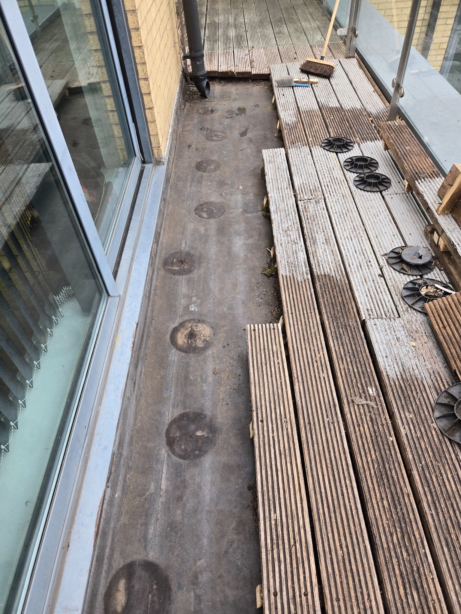Balcony Decking Preparation